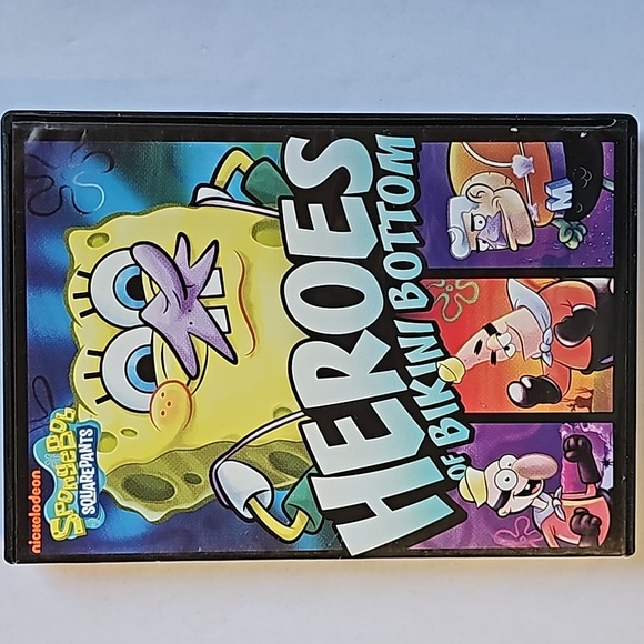 Spongebob Squarepants - Heroes of Bikini Bottom DVD EUC - Picture 1 of 3